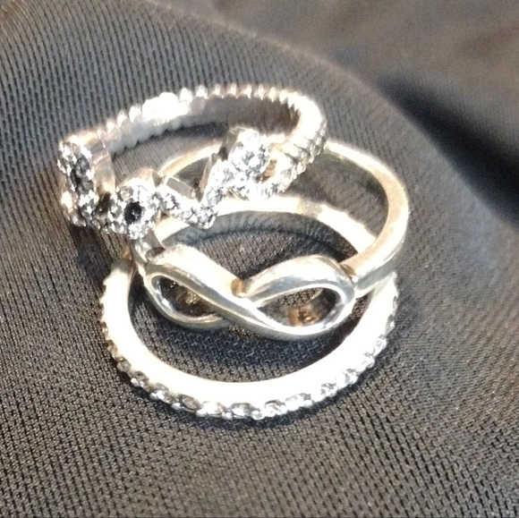 Premier Designs Infinite Love Stackable Rings - Picture 3 of 4